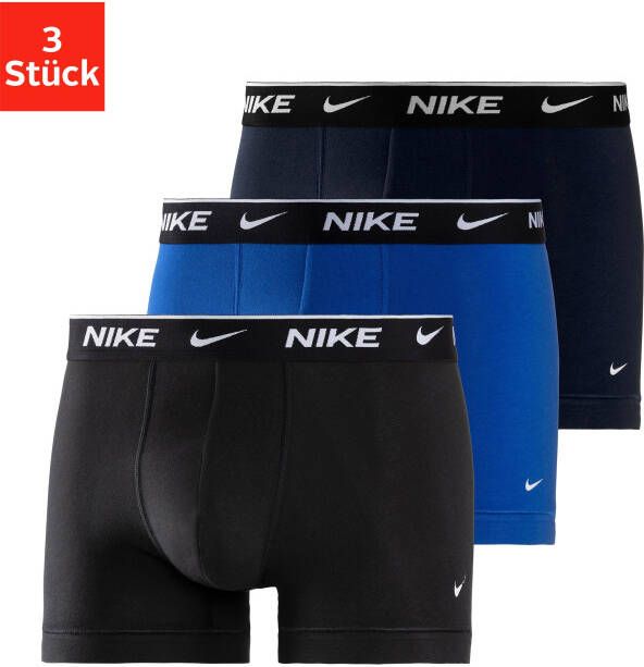 Nike Everyday Cotton Stretch Trunk (3 Pack) Boxershorts Kleding obsidian game royal black maat: XS beschikbare maaten:XS S M L XL