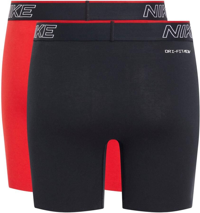 NIKE Underwear Boxershort BOXER BRIEF 2PK met elastische logo-band