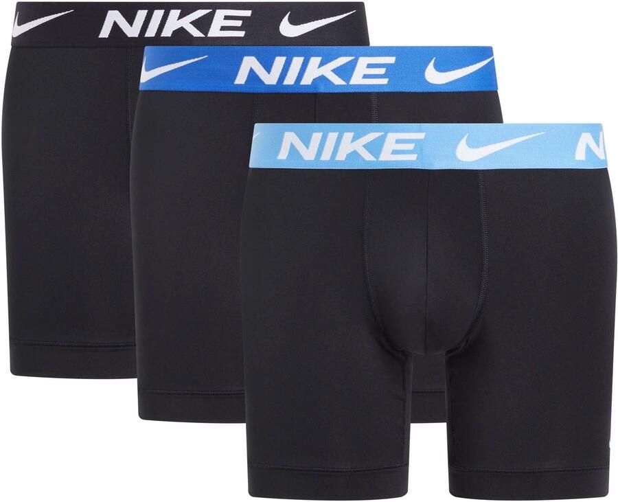 NIKE Underwear Boxershort BOXER BRIEF 3PK met nike logo-elastische band (3 stuks)
