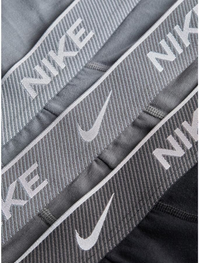 NIKE Underwear Hipster BRIEF 3PK met elastische logo-band (3 stuks)