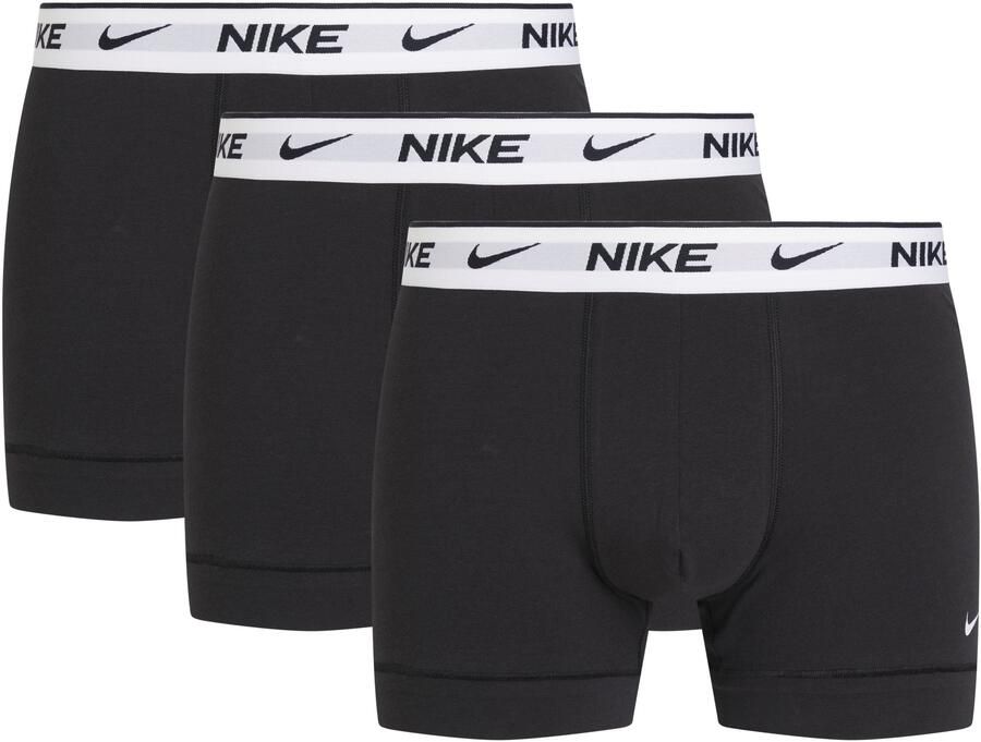 Nike Everyday Cotton Stretch (3 Pack) Boxershorts Kleding black white maat: XS beschikbare maaten:XS S M L - Foto 5