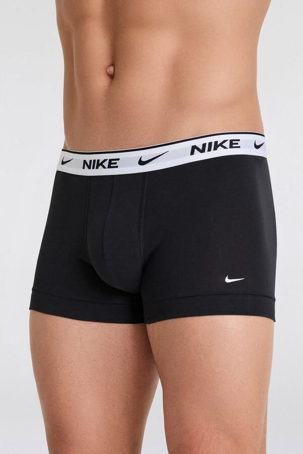 Nike Everyday Cotton Stretch (3 Pack) Boxershorts Kleding black white maat: XS beschikbare maaten:XS S M L - Foto 3