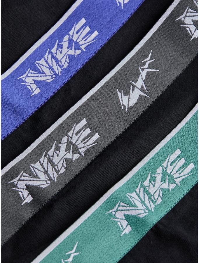 NIKE Underwear Trunk 3PK met gekleurd nike logo-elastische tailleband (3 stuks)