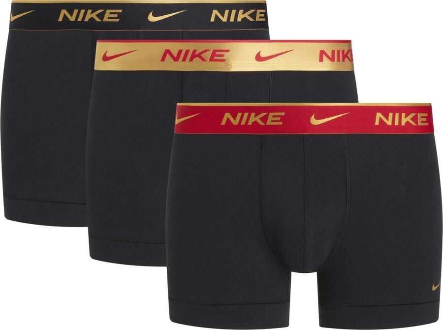 NIKE Underwear Trunk 3PK met gekleurd nike logo-elastische tailleband (3 stuks) - Foto 2