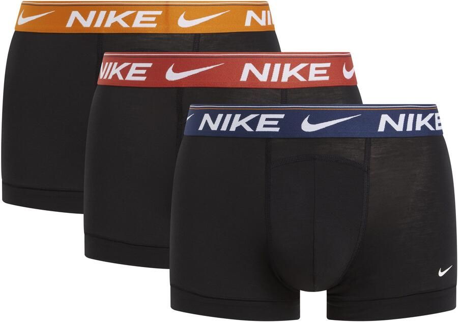 NIKE Underwear Trunk 3PK met logo op de tailleband (3 stuks)