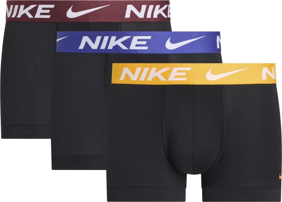 NIKE Underwear Trunk 3PK met nike logo-elastische band (3 stuks)