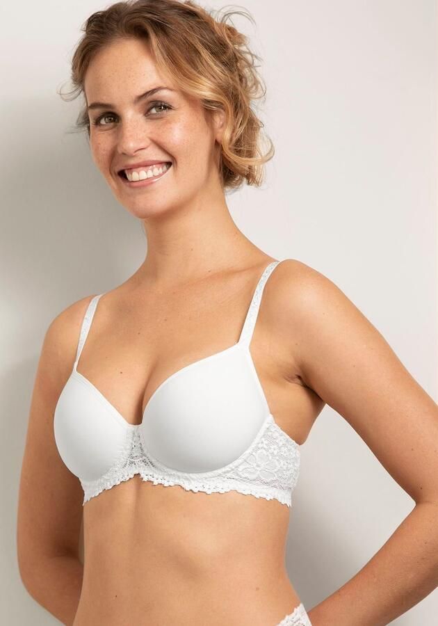 Nina Von C. Beugel-bh Millefleurs elastisch vrouwelijk comfortabel ademend zacht met kant met beugel - Foto 3