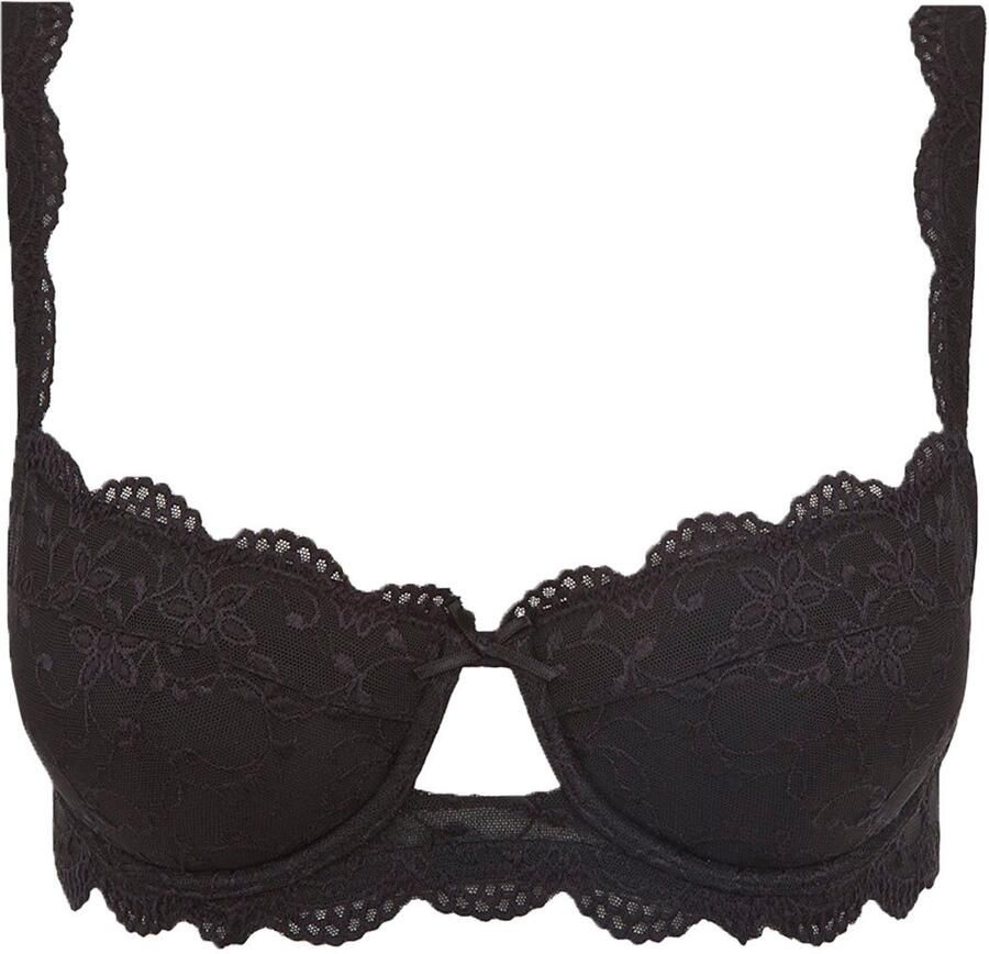 Nina Von C. Dirndl-bh SILVER EDITION vrouwelijk comfortabel gewatteerd met kant uitneembare pads met beugel