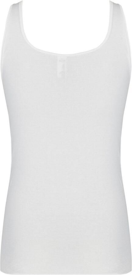 Nina Von C. Hemd Fine Cotton zacht ademend comfortabel elastisch smal met kant v-hals - Foto 4