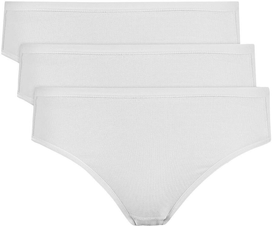 Nina Von C. Jazz-hipsters basic nauw elastisch zacht ade d comfortabel katoenmix (3 stuks) - Foto 4