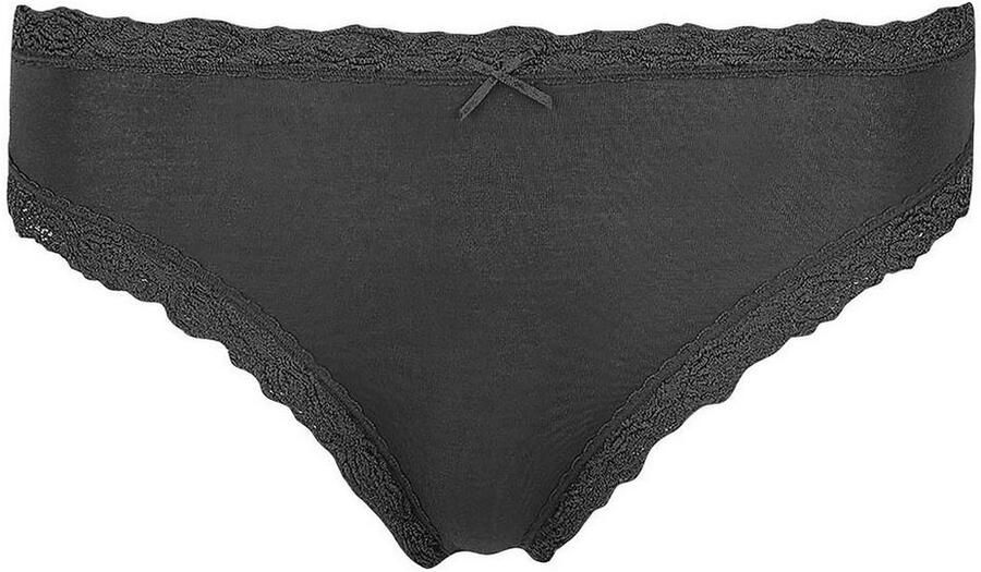 Nina Von C. Jazzpants Cosy strak elastisch ademend comfortabel vrouwelijk met kant (Set van 3) - Foto 3