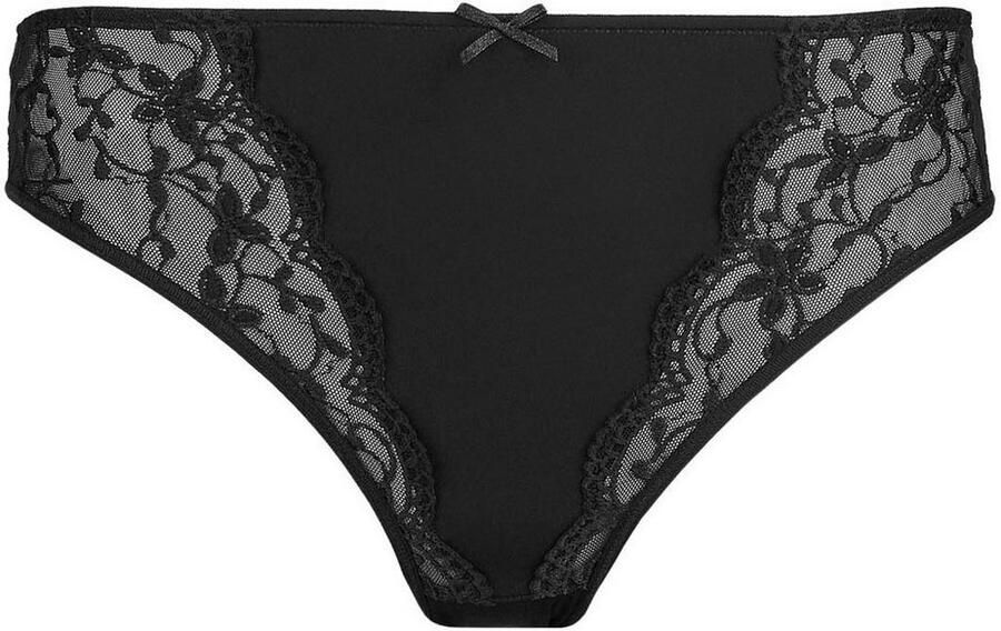 Nina Von C. Jazzpants SILVER EDITION strak elastisch comfortabel vrouwelijk met kant met strik (2 stuks Set van 2) - Foto 3