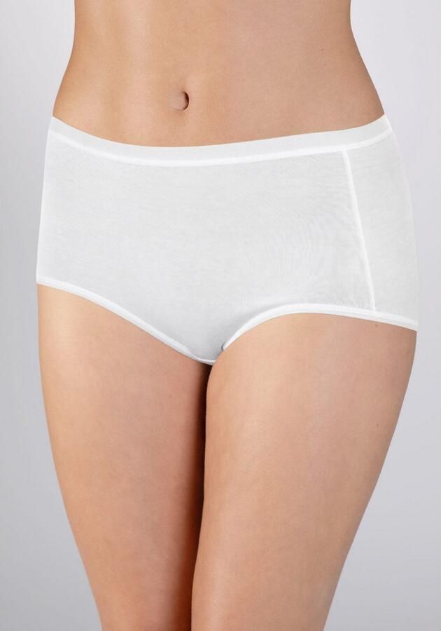 Nina Von C. Tailleslip basic nauw elastisch zacht ademend comfortabel katoenmix (3 stuks) - Foto 3