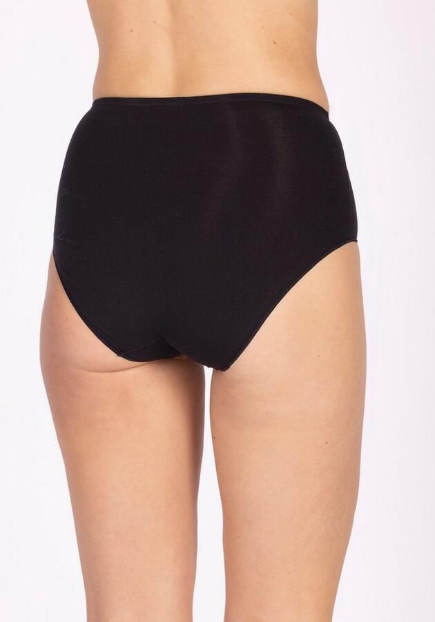 Nina Von C. Tailleslip COTTON SHAPE strak elastisch ademend comfortabel vrouwelijk met kant katoenmix (2 stuks Set van 2) - Foto 2