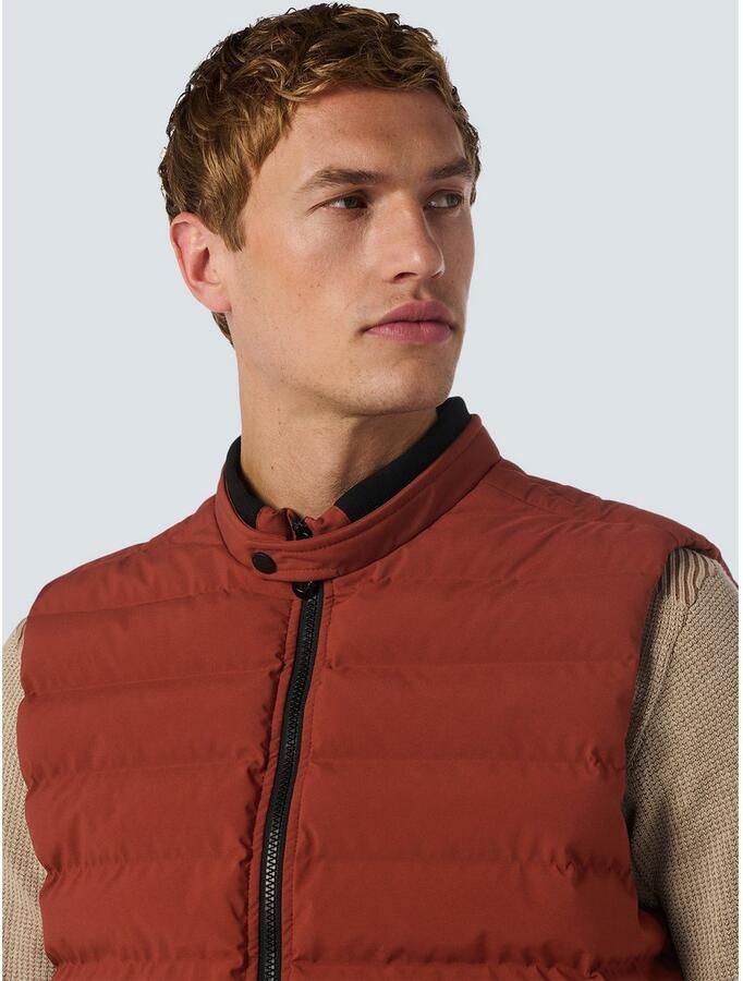 NO EXCESS Bodywarmer Met watté look