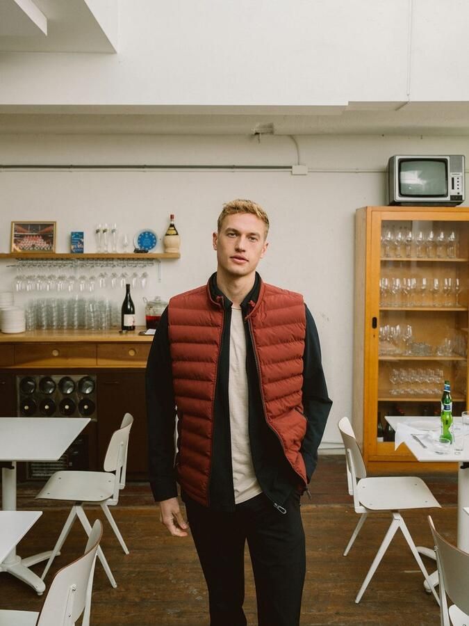 NO EXCESS Bodywarmer Met watté look - Foto 5