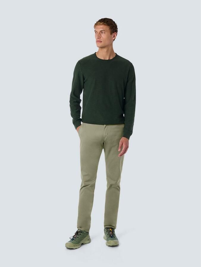 NO EXCESS Chino met gar t-dyed finish - Foto 4