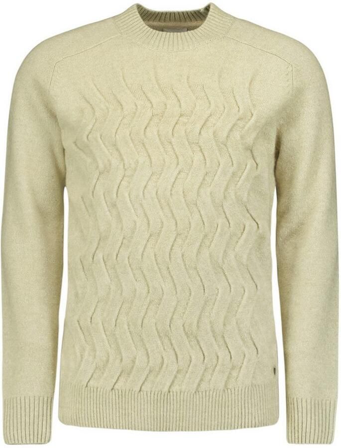 NO EXCESS Gebreide trui met vlecht-structuur - Foto 2