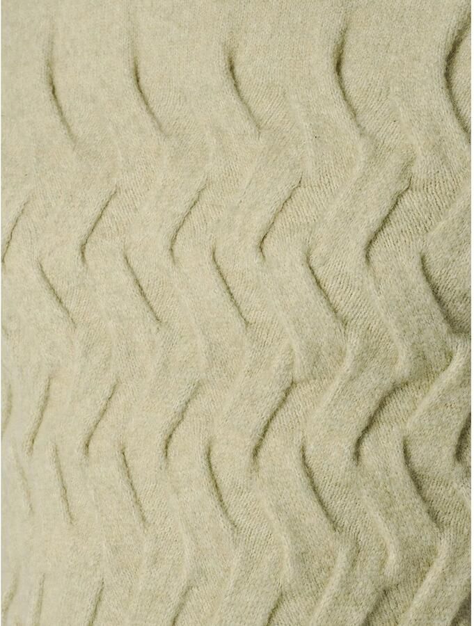 NO EXCESS Gebreide trui met vlecht-structuur - Foto 5