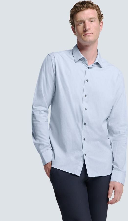 NO EXCESS Overhemd met lange mouwen met een deelnaad achter - Foto 7