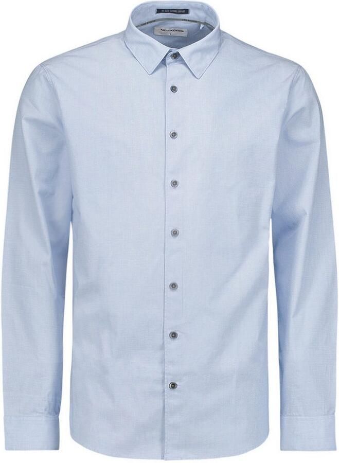 NO EXCESS Overhemd met lange mouwen met een deelnaad achter - Foto 5