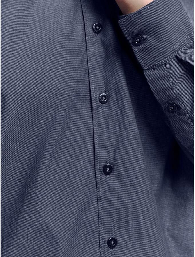 NO EXCESS Overhemd met lange mouwen met een deelnaad achter - Foto 2