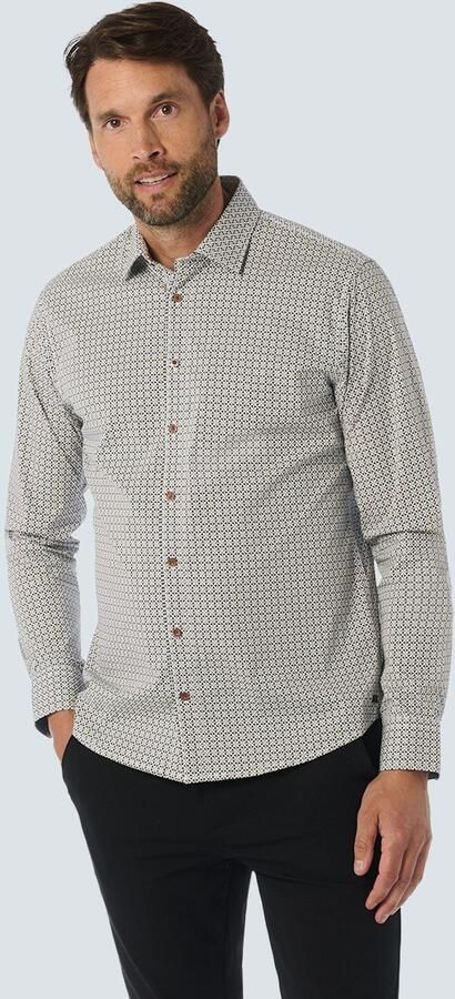 No Excess Overhemd Lange Mouw Overhemd Print Multicolour - Foto 6