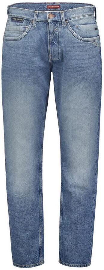 NO EXCESS Relax fit jeans 715 met merklabel - Foto 4