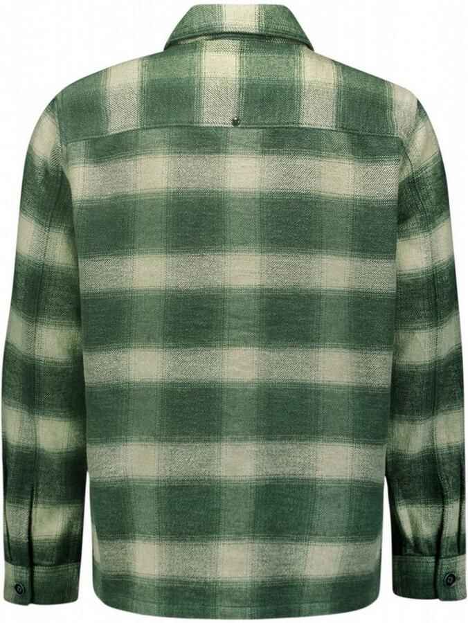 NO EXCESS Shirt met lange mouwen Overshirt in ruitontwerp - Foto 5