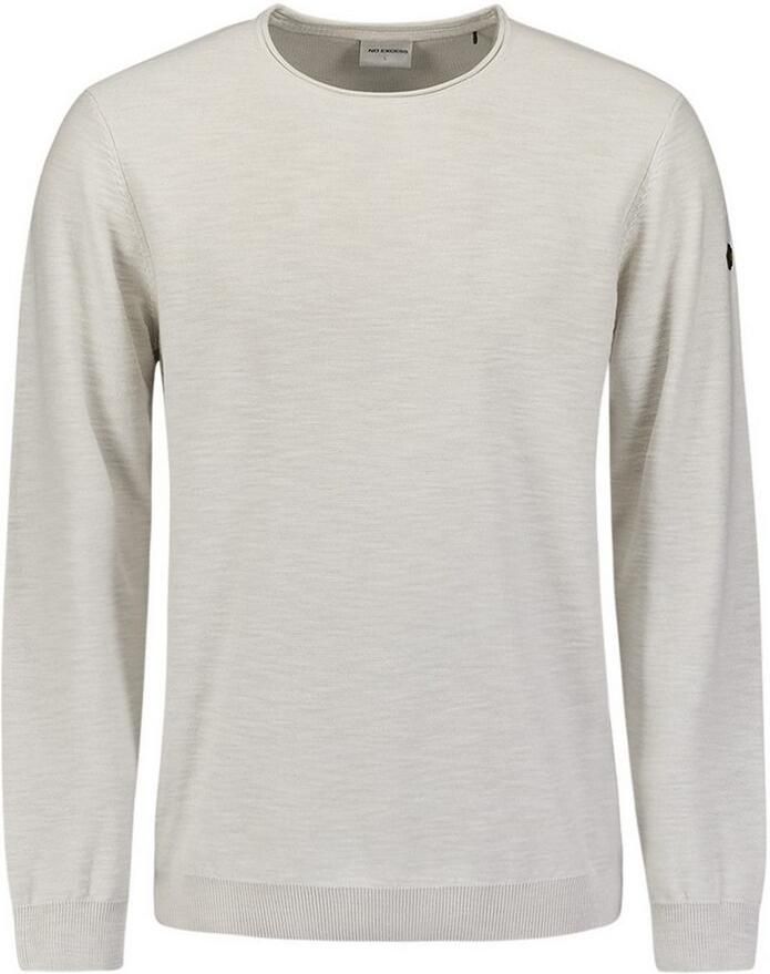 NO EXCESS Trui met ronde hals met geborduurd logo - Foto 4