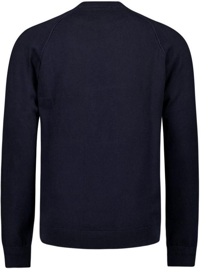 NO EXCESS Trui met ronde hals van reliëf brei - Foto 5