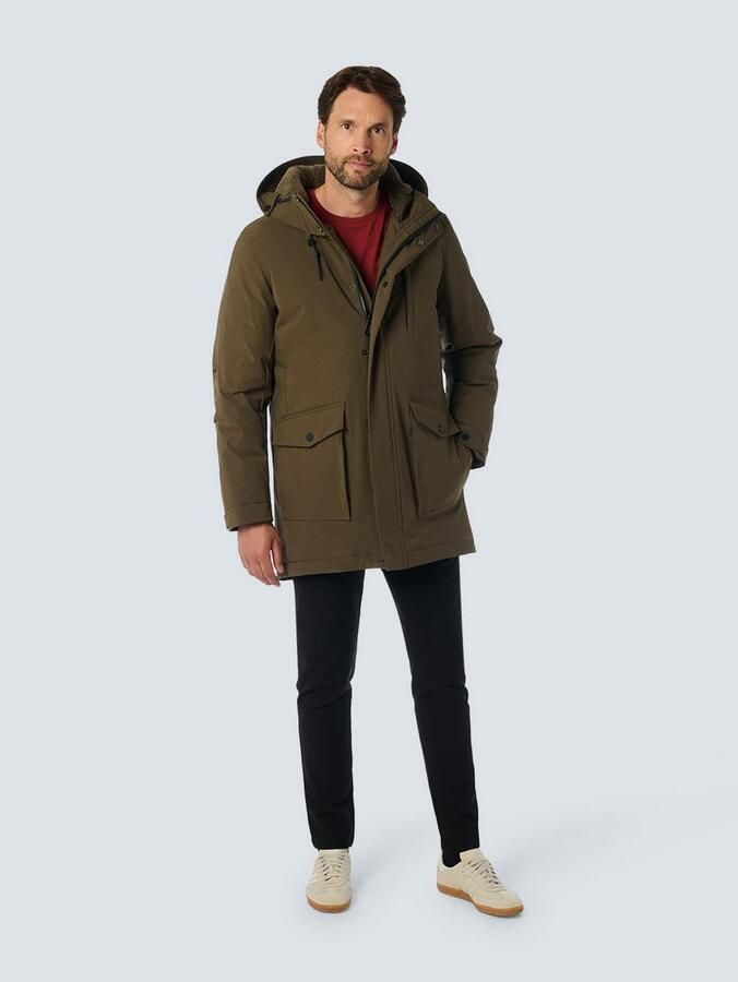 NO EXCESS Winterjack met een capuchon - Foto 7