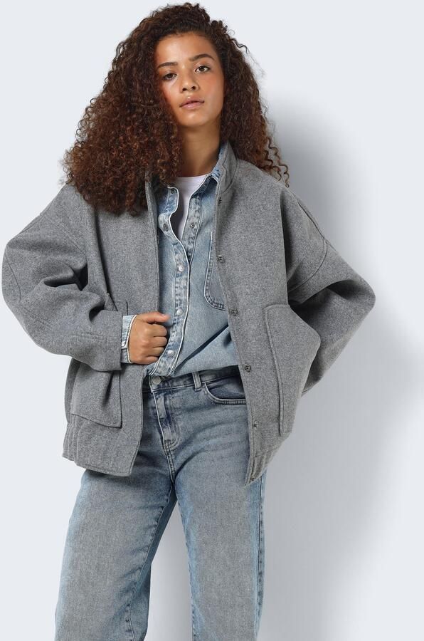 Noisy may Blousejasje NMHALSTON L S BOMBER JACKET WVN NOOS - Foto 6