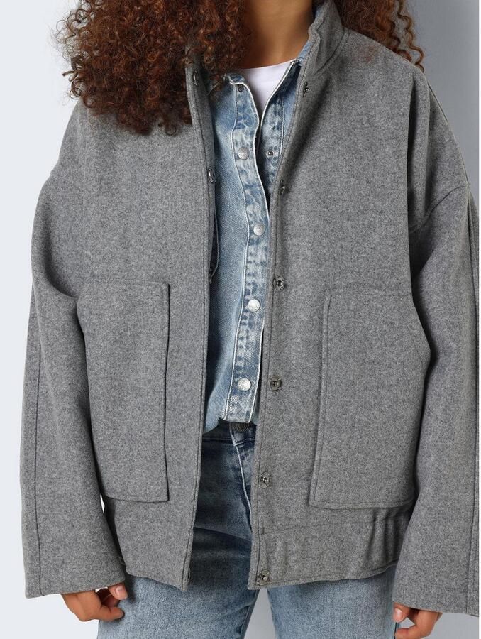 Noisy may Blousejasje NMHALSTON L S BOMBER JACKET WVN NOOS - Foto 2