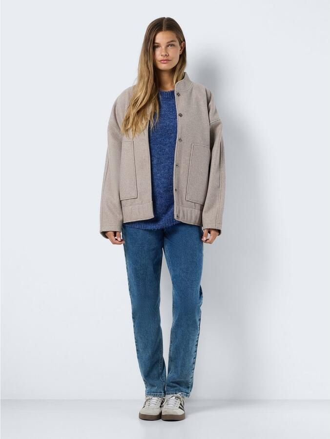 Noisy may Blousejasje NMHALSTON L S BOMBER JACKET WVN NOOS - Foto 2