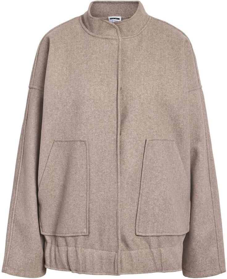 Noisy may Blousejasje NMHALSTON L S BOMBER JACKET WVN NOOS