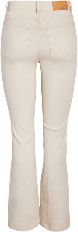 Noisy may Bootcut jeans NMSALLIE HW FLARE JEANS OATMEAL NOOS - Foto 7