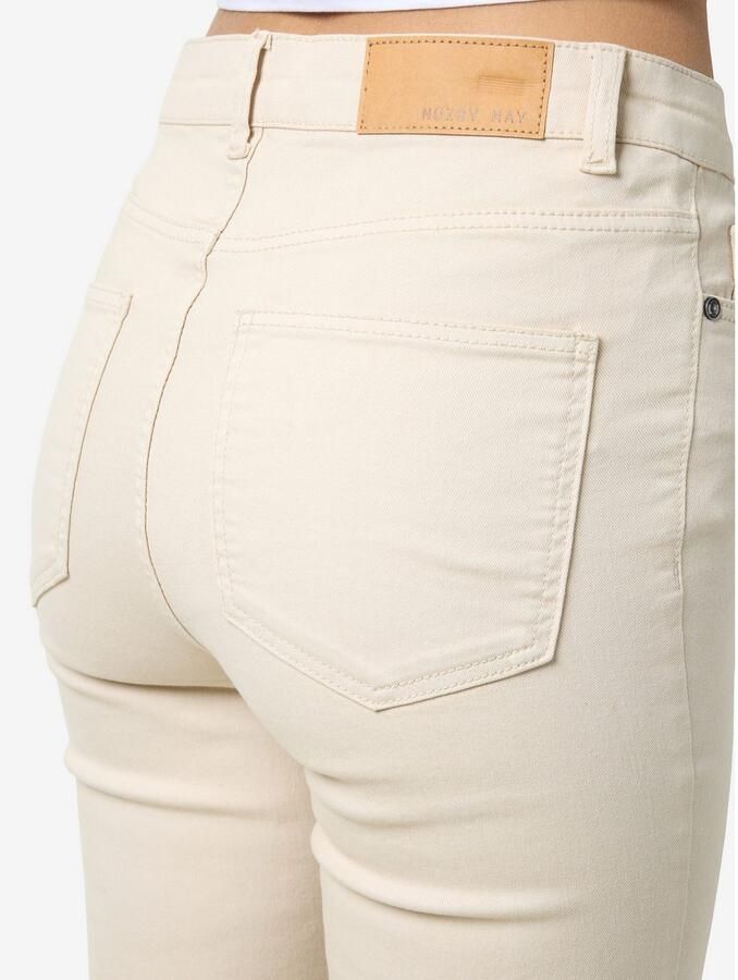 Noisy may Bootcut jeans NMSALLIE HW FLARE JEANS OATMEAL NOOS - Foto 2
