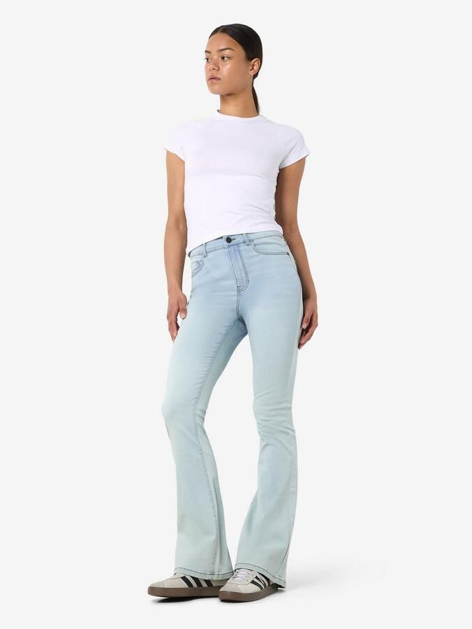 Noisy may Bootcut jeans NMSALLIE HW SKINNY FLAR VI515LB FWD NOOS - Foto 3