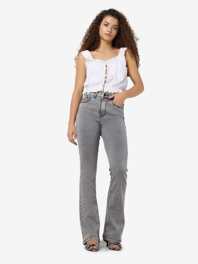 Noisy may Bootcut jeans NMSALLIE HW SKINNY JEAN VI545LG FWD NOOS - Foto 2