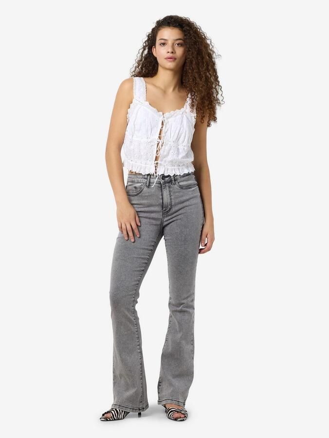 Noisy may Bootcut jeans NMSALLIE HW SKINNY JEAN VI545LG FWD NOOS - Foto 4