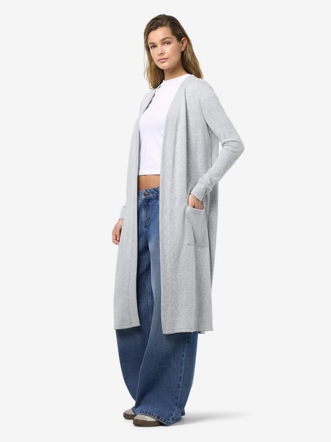 Noisy May Lange cardigan met sjaalkraag model 'City' - Foto 9