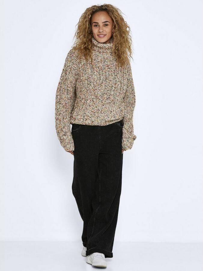 Noisy may Coltrui NMMARNEY L S HIGH NECK KNIT FWD NOOS - Foto 4