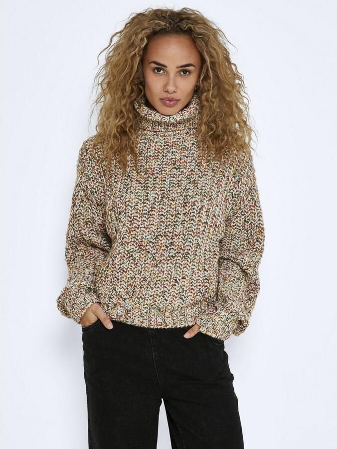 Noisy may Coltrui NMMARNEY L S HIGH NECK KNIT FWD NOOS - Foto 6