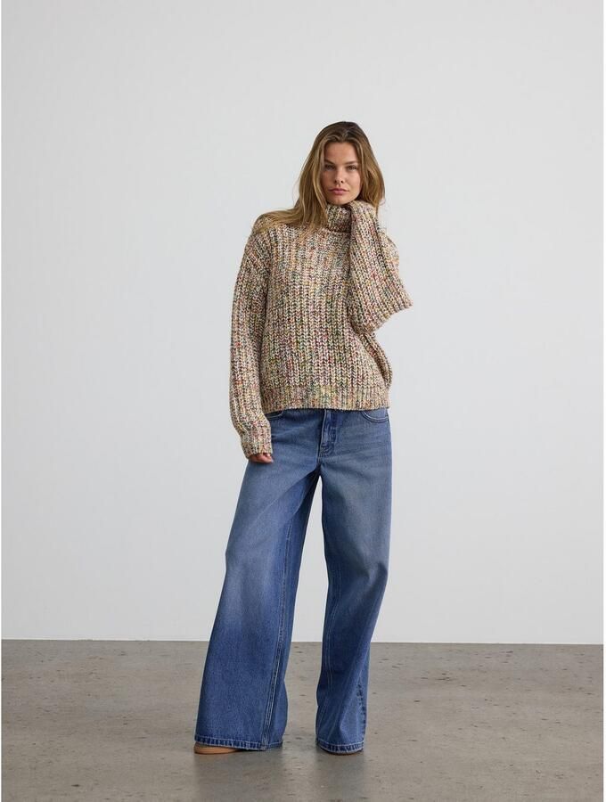 Noisy may Coltrui NMMARNEY L S HIGH NECK KNIT FWD NOOS - Foto 3