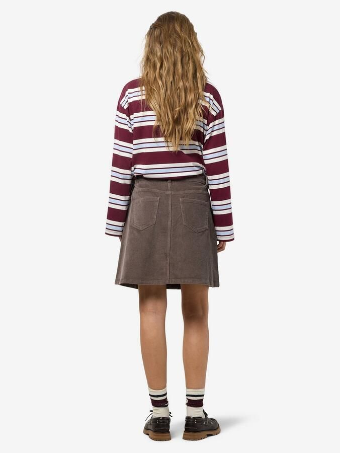 Noisy may Cordrok NMRONNIE NW A SHAPE SKIRT CORDUROY NOOS - Foto 3