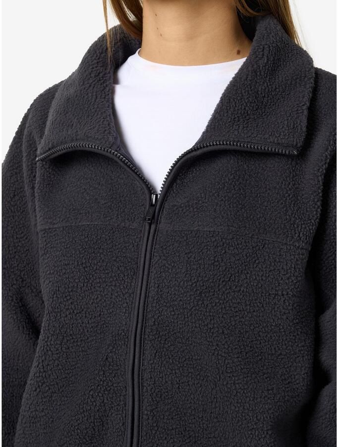 Noisy may Fleecejack NMCOZY L S ZIP SWEATER JRS NOOS