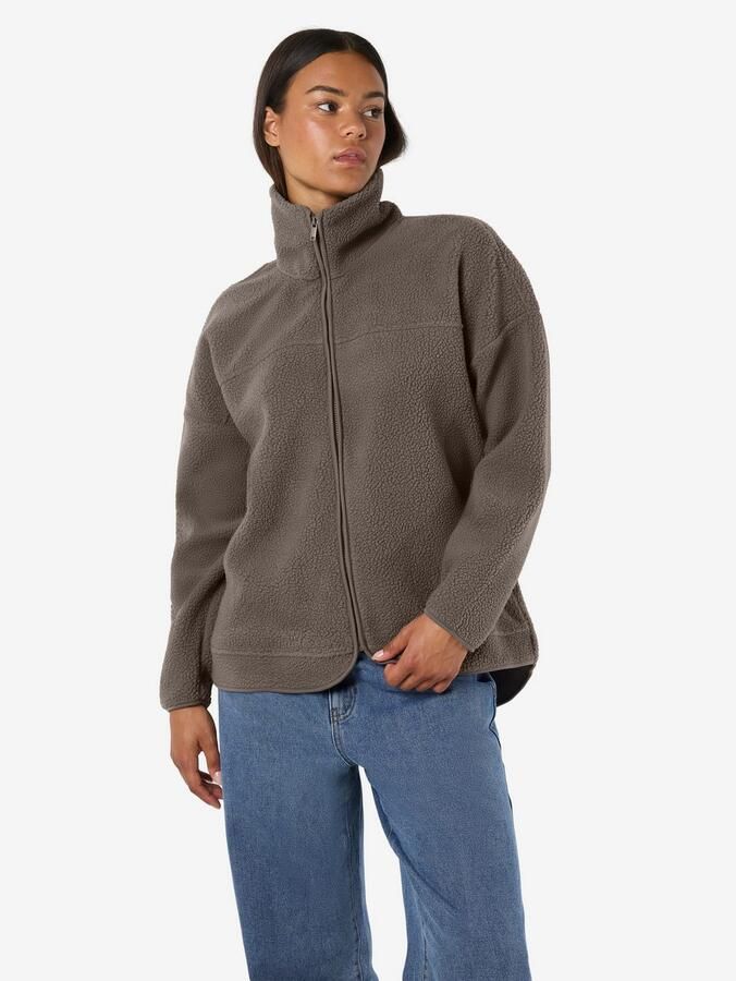 Noisy may Fleecejack NMCOZY L S ZIP SWEATER JRS NOOS - Foto 2