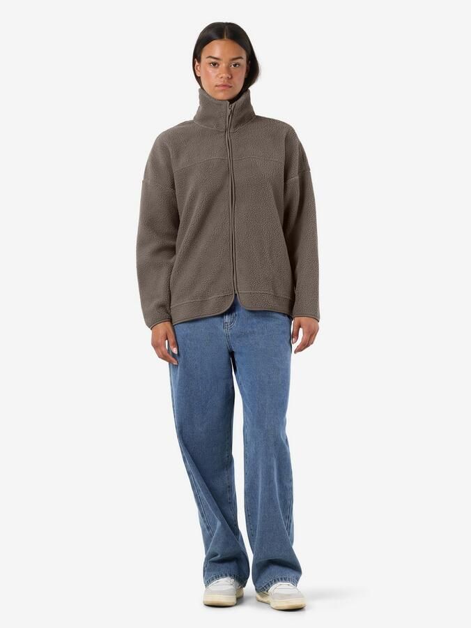 Noisy may Fleecejack NMCOZY L S ZIP SWEATER JRS NOOS - Foto 3