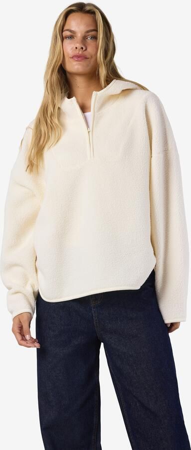 Noisy may Fleecetrui NMCOZY L S HALFWAY ZIP SWEATER JRS NOOS - Foto 10